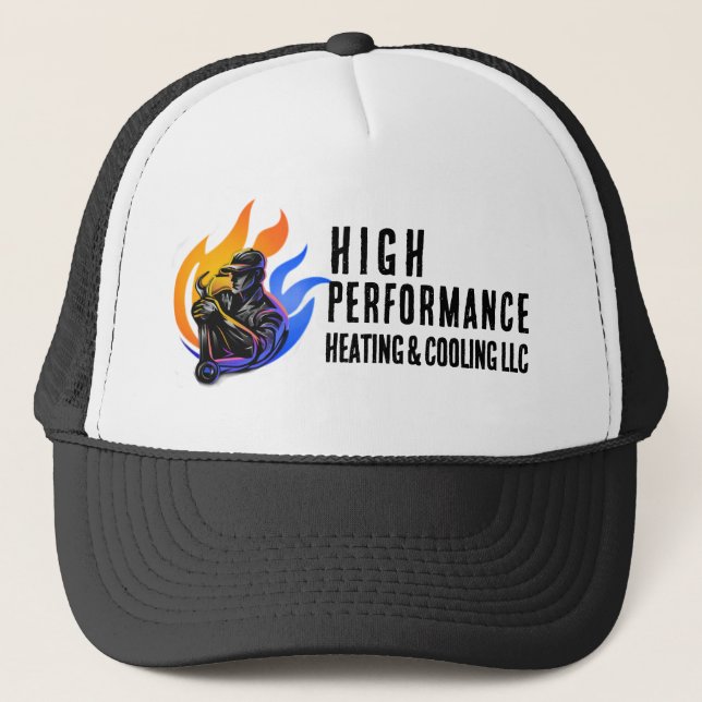 HVAC Slogans Trucker Hat (Front)