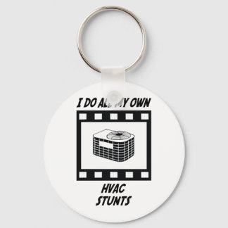 HVAC Stunts Keychain