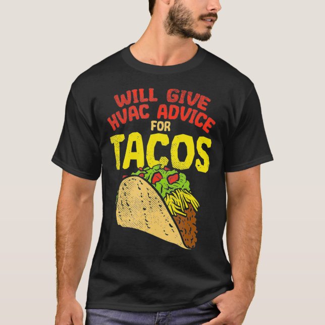 HVAC Tech Humor Gifts  Funny Meme Saying HVAC Tech T-Shirt (Front)