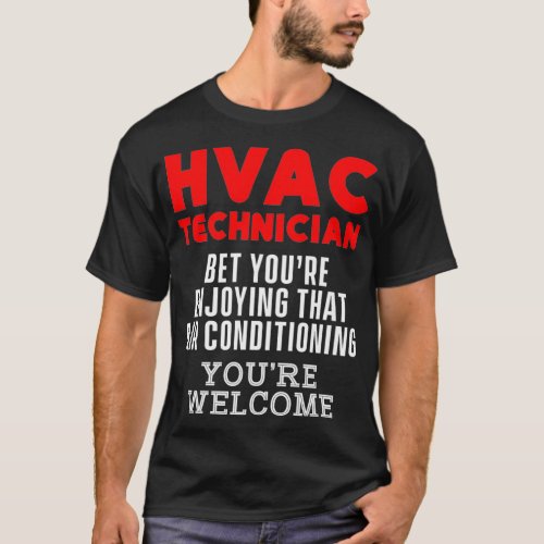 HVAC Technician Funny HVAC Tech Premium _14  T_Shirt