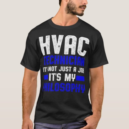 HVAC Technician Job Funny HVAC Tech  T_Shirt