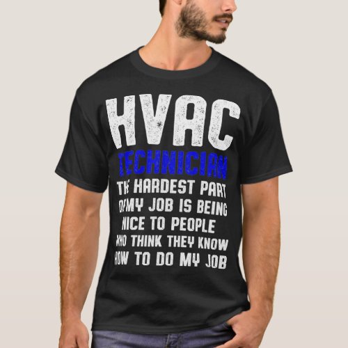 HVAC Technician Part Funny HVAC Tech  T_Shirt