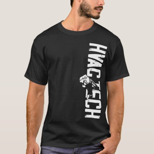 Hvac Technician Tech Hvac Tech Vintage T_Shirt