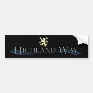 TMR Highland Bow Sticker
