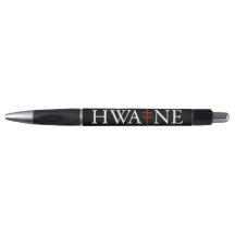 HWA-NE logo pen for events, black 6/25