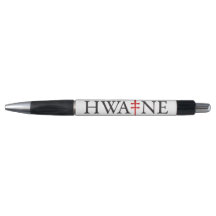 HWA-NE logo pen for events, white 6/25