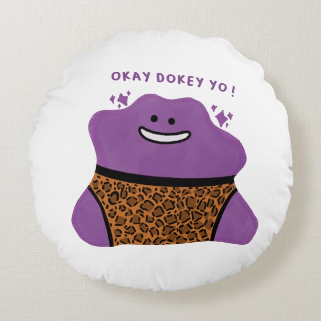 Hwang In Yeop - Okey Dokey Yo - True Beauty Kdrama Round Pillow (Front)