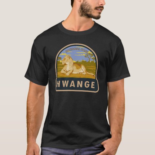 Hwange National Park Zimbabwe Travel Art Vintage T_Shirt