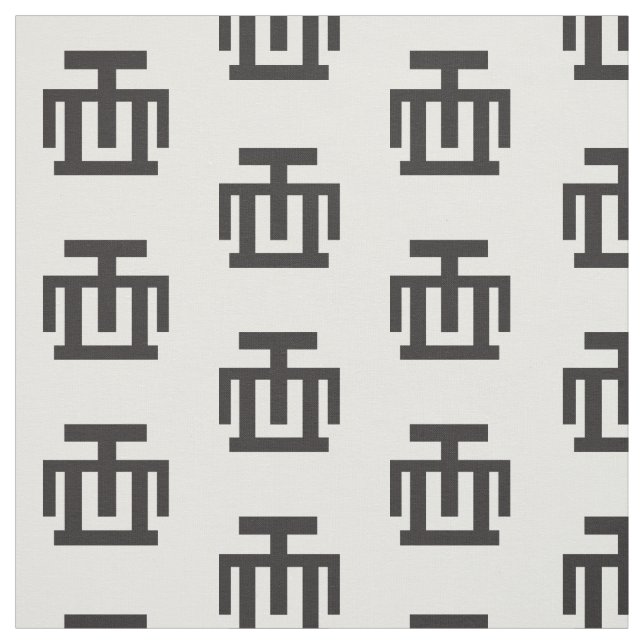 HWE MU DUA | Symbol of Examination Quality Control Fabric (Swatch)