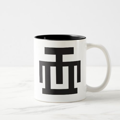 HWE MU DUA  Symbol of Examination Quality Control Two_Tone Coffee Mug