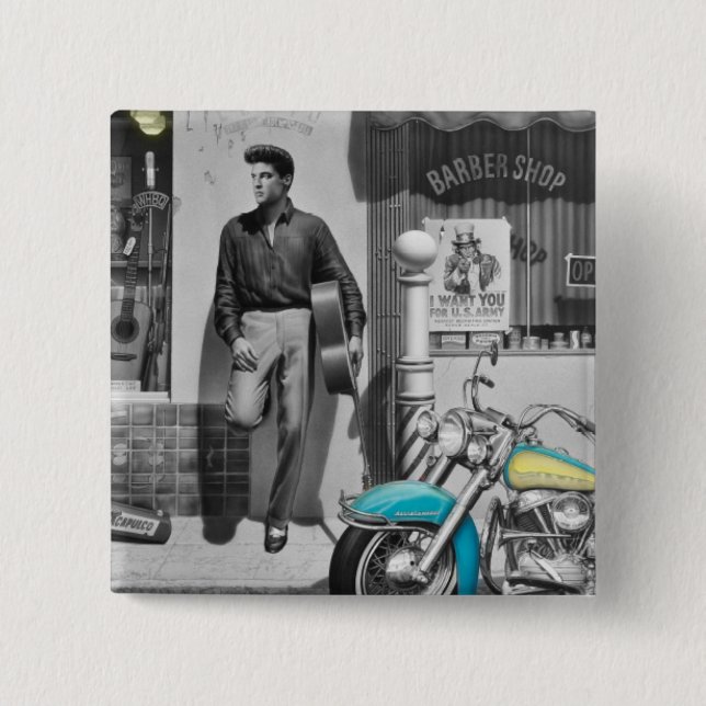 HWY 51 Silver 2 Button (Front)