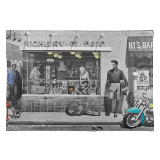 HWY 51 Silver 2 Placemat