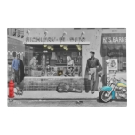 Hwy 51 Silver 2 Placemat at Zazzle