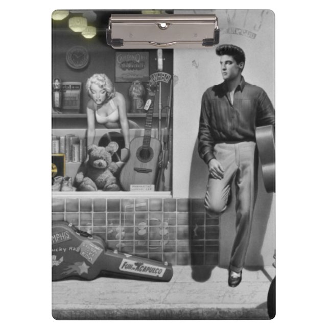 HWY 51 Silver Clipboard (Front)