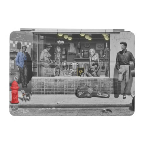 HWY 51 Silver iPad Mini Cover