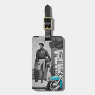 HWY 51 Silver Luggage Tag