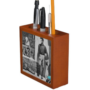 HWY 51 Silver Pencil Holder