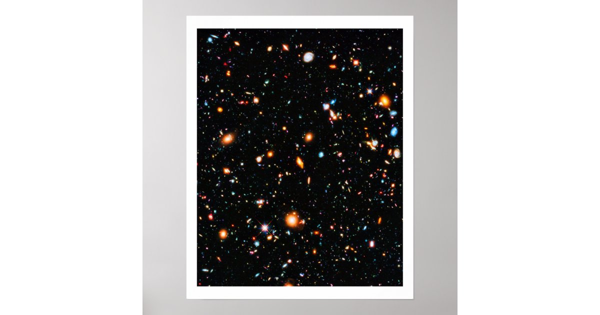 HXDF Extreme Deep Field Poster | Zazzle