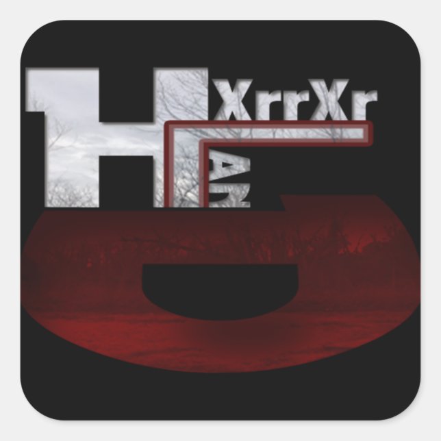 HXRRXRLAND Sticker (Front)
