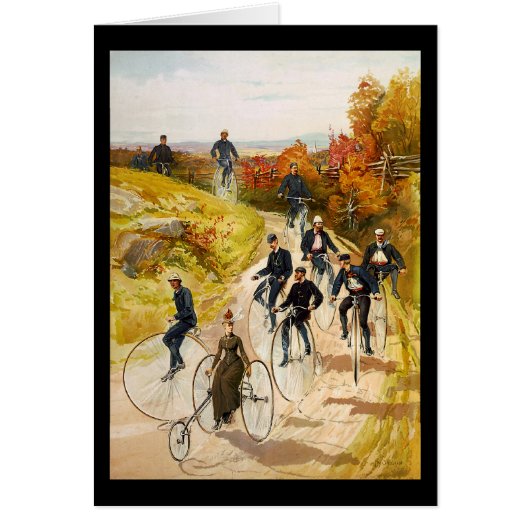 Hy Sandham Bicycling Cards (Front)