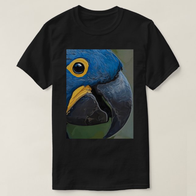 Hyacinth macaw 7 T-Shirt (Design Front)