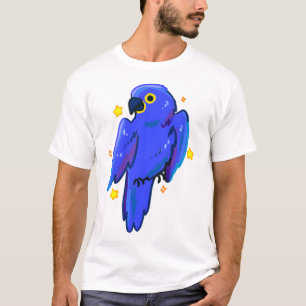 Hyacinth macaw Delight � Cute Animal Art T-Shirt