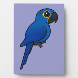 Customizable Hyacinth Macaw Photo Plaque 5