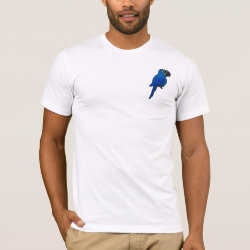 Customizable Hyacinth Macaw Men's Basic American Apparel T-Shirt