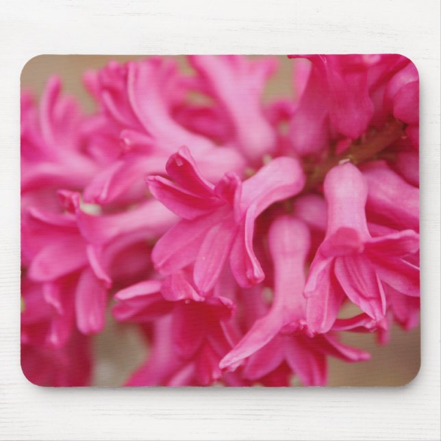 Hyacinth Pink Mouse Pad (Front)