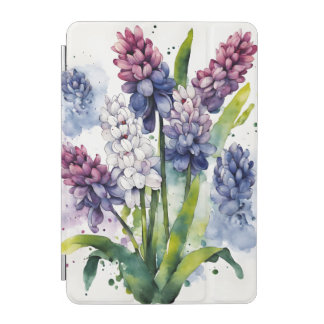 Hyacinth - Watercolor flowers iPad Mini Cover