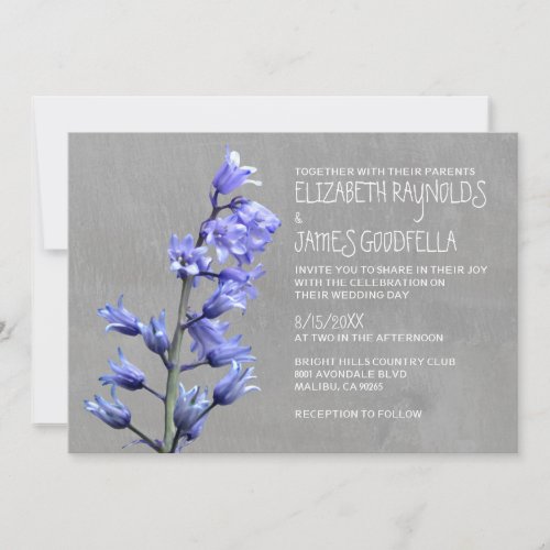 Hyacinth Wedding Invitations