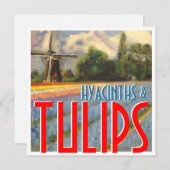 Hyacinths and Tulips Windmill (Front/Back)
