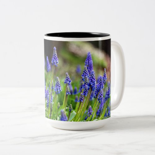 Hyacinths Carl Sandburg quote Two_Tone Coffee Mug