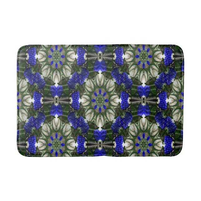 Hyacinths Galore... Bath Mat (Front)