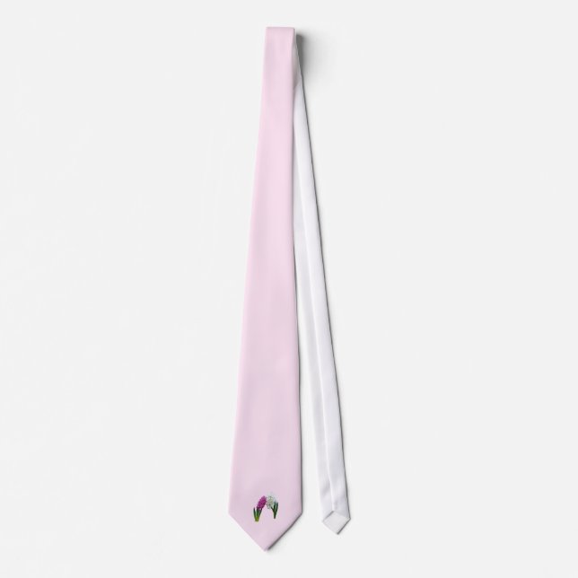 Hyacinths In Love Neck Tie (Front)
