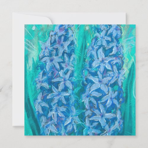 Hyacinths Sping Flower Easter Gift Floral Painting