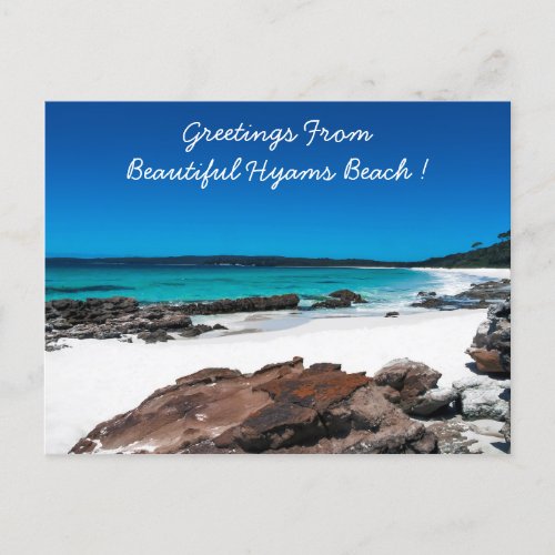 Hyams Beach Paradise Postcard