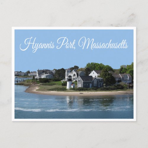 Hyannis Port  Massachusetts Cape Cod Postcard