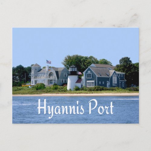 Hyannis Port  Massachusetts Cape Cod Postcard