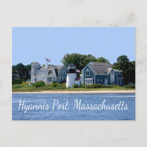 Hyannis Port  Massachusetts Cape Cod  Postcard