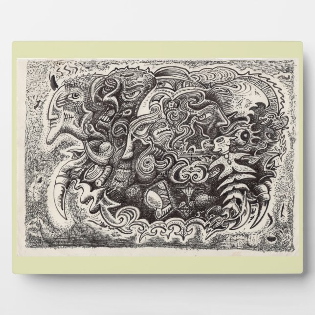 Hybrid Beast  Plaque (Front)