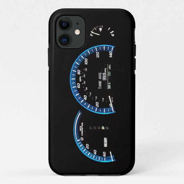 Hybrid Car Instrument Cluster iPhone 5/5S Case (Back)