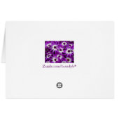 Hybrid Cineraria Card (Back Horizontal)