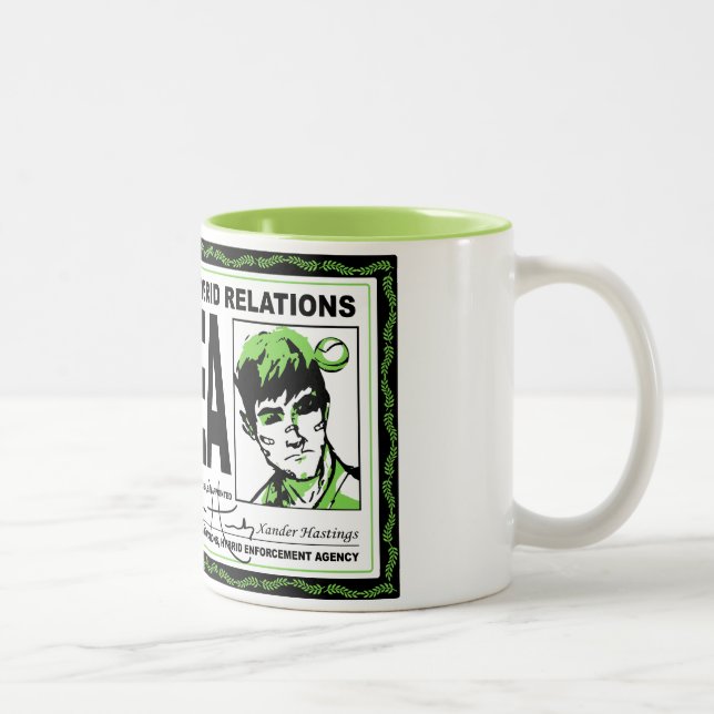 Hybrid Earth HEA Badge Mug (Right)