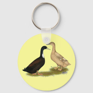 Hybrid Laying Duck Keychain