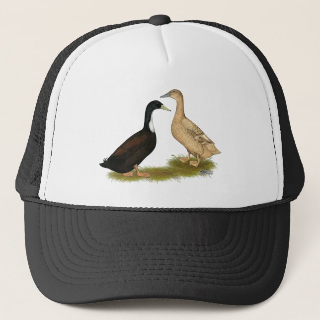 Hybrid Laying Duck Trucker Hat (Front)