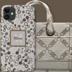 Hybrid Paisley - Brown Mocha Ombre Phone Case