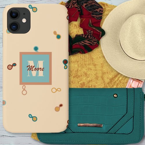 Hybrid Paisley Loosely Scattered in Fading Sun iPhone 11 Case