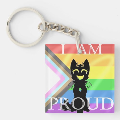 Hybrid Pride Keychain 