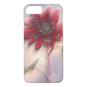 Hybrid sunflower blowing in the wind iPhone 8/7 case